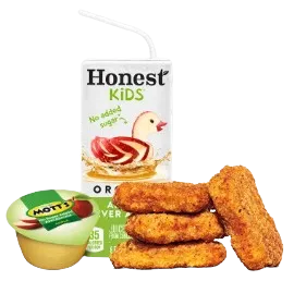Burger King 4 PC Chicken Nuggets King Jr. Meal Price, Nutrition and Allergen 4 PC Chicken Nuggets King Jr. Meal