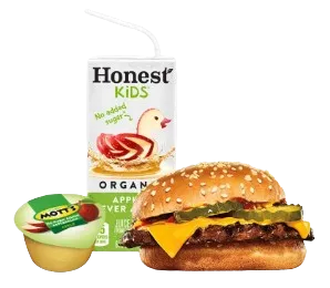 Burger King Cheeseburger King Jr. Meal Price, Nutrition and Allergen Cheeseburger King Jr. Meal