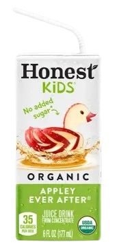 Burger King Honest Kids Apple Juice Drink Price, Nutrition and Allergen Honest Kids Apple Juice Drink