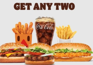 Burger King Duo Price, Nutrition and Allergen Duo