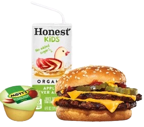 Double Cheeseburger King Jr. Meal