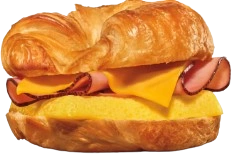 Ham, Egg, & Cheese Croissan'wich