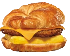 Sausage, Egg, & Cheese Croissan'wich