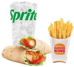 Two Royal Crispy Wraps Meals